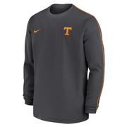  Tennessee Nike Sideline Coach Long Sleeve Crew Top