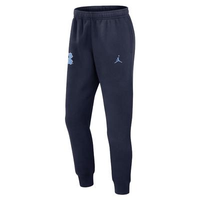 UNC Jordan Brand Team Issue Club Fleece Pants COLLEGE_NAVY