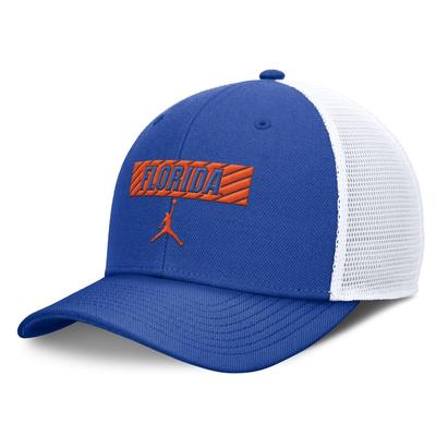 Florida Jordan Brand Momentum Stripe Structured Trucker Cap