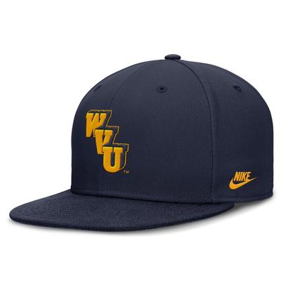 West Virginia Nike Vault True Wool Fitted Cap