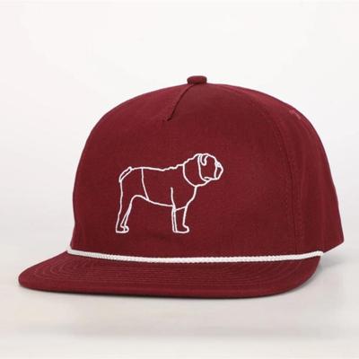 Mississippi State Bulldog Cotton Rope Hat