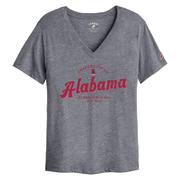  Alabama League Women's Intramural Boyfriend V- Neck Top