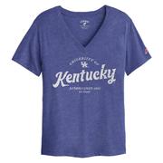  Kentucky League Women's Intramural Boyfriend V- Neck Top