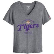  Lsu League Women's Intramural Boyfriend V- Neck Top