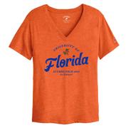  Florida League Women's Intramural Boyfriend V- Neck Top