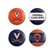  Virginia Wincraft 4- Pack Mini Buttons