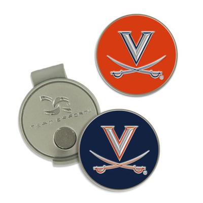 Virginia Wincraft Hat Clip and Ball Marker Set