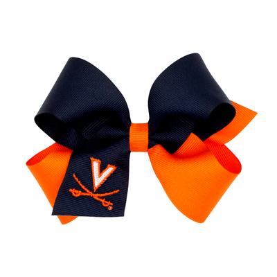 Virginia Medium Two-Tone Grosgrain Hair Bow