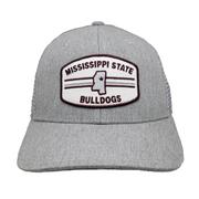  Mississippi State Pukka Silhouette Mesh Snapback Cap