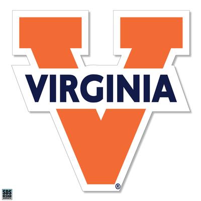 Virginia Cavaliers V in Logo 2