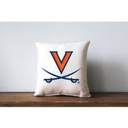  Virginia 17x17 Primary Logo Pillow