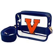  Virginia Varsity Chenille Patch Crossbody Bag