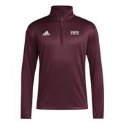  Mississippi State Adidas Sideline Knit 1/4 Zip