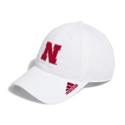  Nebraska Adidas Primary Logo Adjustable Slouch Cap