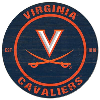 Virginia 20x20 Primary Logo Circle Sign