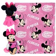  Florida Northwest Pennant Minnie Pillow & Silk Throw Set