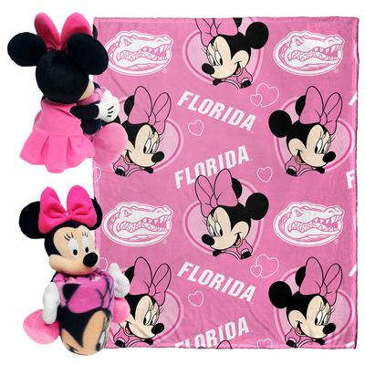 Florida Northwest Pennant Minnie Pillow & Silk Throw Set