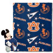  Auburn Northwest Pennant Mickey Pillow & Silk Throw Set