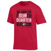  Georgia Champion We Own The Fourth Quarter Yard Lines Tee