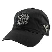  West Virginia Coal Never Quits Twill Adjustable Cap