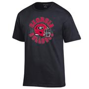  Georgia Champion Circle With Helmet Over Field Tee