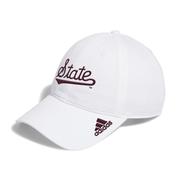  Mississippi State Adidas Script Adjustable Slouch Cap