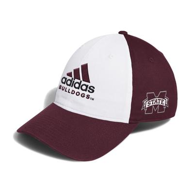 Mississippi State Adidas Logo Adjustable Slouch Cap