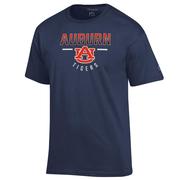  Auburn Champion Straight Over Logo Reverse Arch Tee