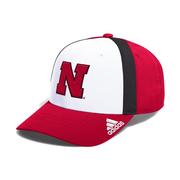  Nebraska Adidas Coach Pack Hat