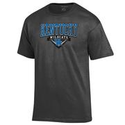  Kentucky Champion Wordmark Mascot Logo Badge Tee