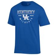  Kentucky Champion Straight Over Logo Reverse Arch Tee