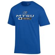  Mtsu Champion Basic Football Tee