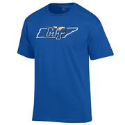  Mtsu Champion Logo Over State Tee