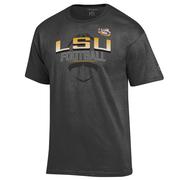  Lsu Champion Arch Over Tonal Football Tee