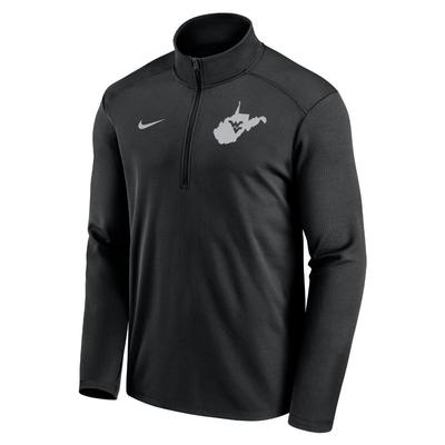 West Virginia Nike Built on Bravery Pacer Half Zip