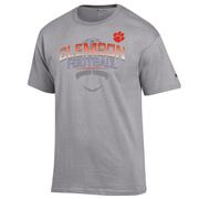  Clemson Champion Arch Over Tonal Football Tee