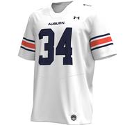  Auburn Under Armour # 34 Premier Football Jersey