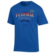  Florida Champion Arch Over Tonal Football Tee