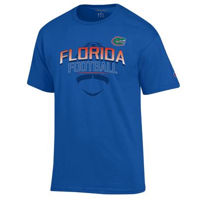 Florida Champion Arch Over Tonal Football Tee