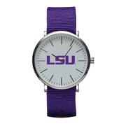  Lsu Stitch Nylon Strap Watch