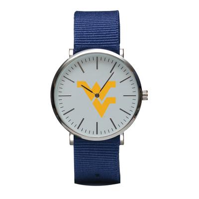 West Virginia Stitch Nylon Strap Watch