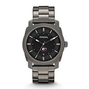  Georgia Fossil Machine Smoke Stainless Steel Watch