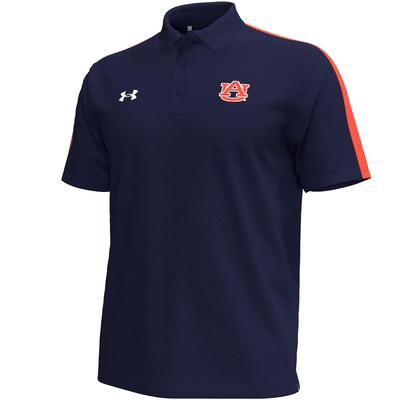 Auburn Under Armour Pinnacle Polo NAVY