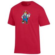  Nebraska Champion Giant Logo New Herbie Soccer Tee