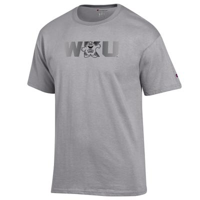 Western Kentucky Champion Straight Tonal Wordmark Logo Tee