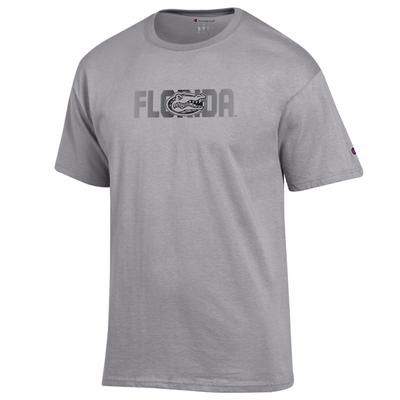 Florida Champion Straight Tonal Wordmark Logo Tee