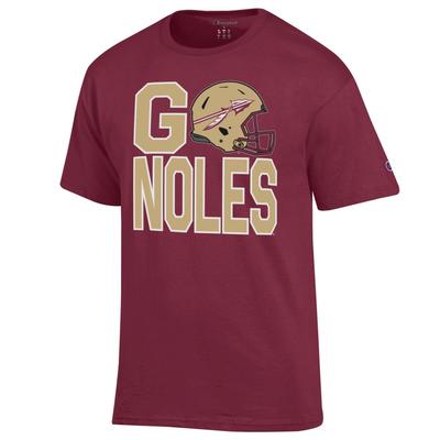 Florida State Champion Helmet in War Cry Tee