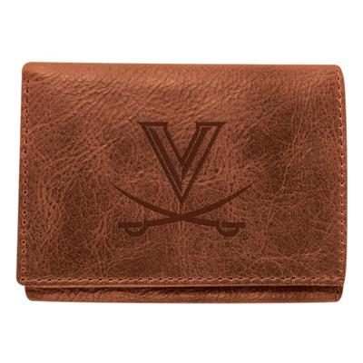 Virginia Zulu Leather Trifold Wallet