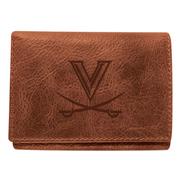  Virginia Zulu Leather Trifold Wallet