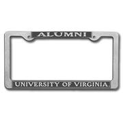  Virginia Alumni Pewter License Plate Frame